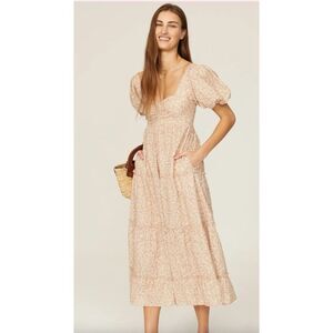 show me your mumu mia midi dress Mia Dress ~ Cottage Floral Blue  Show Me Your Mumu
